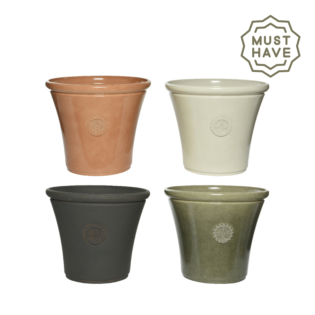 Sarah polystone outdoor planter