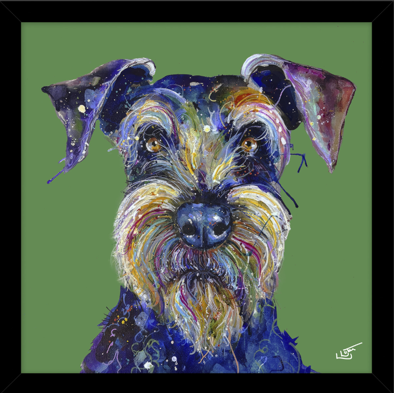 'Professor Shnauzer' (Small) by Louise Luton.