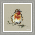 Red red robin by Nicola Jane Rowles