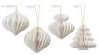 White Paper Hanging Decorations