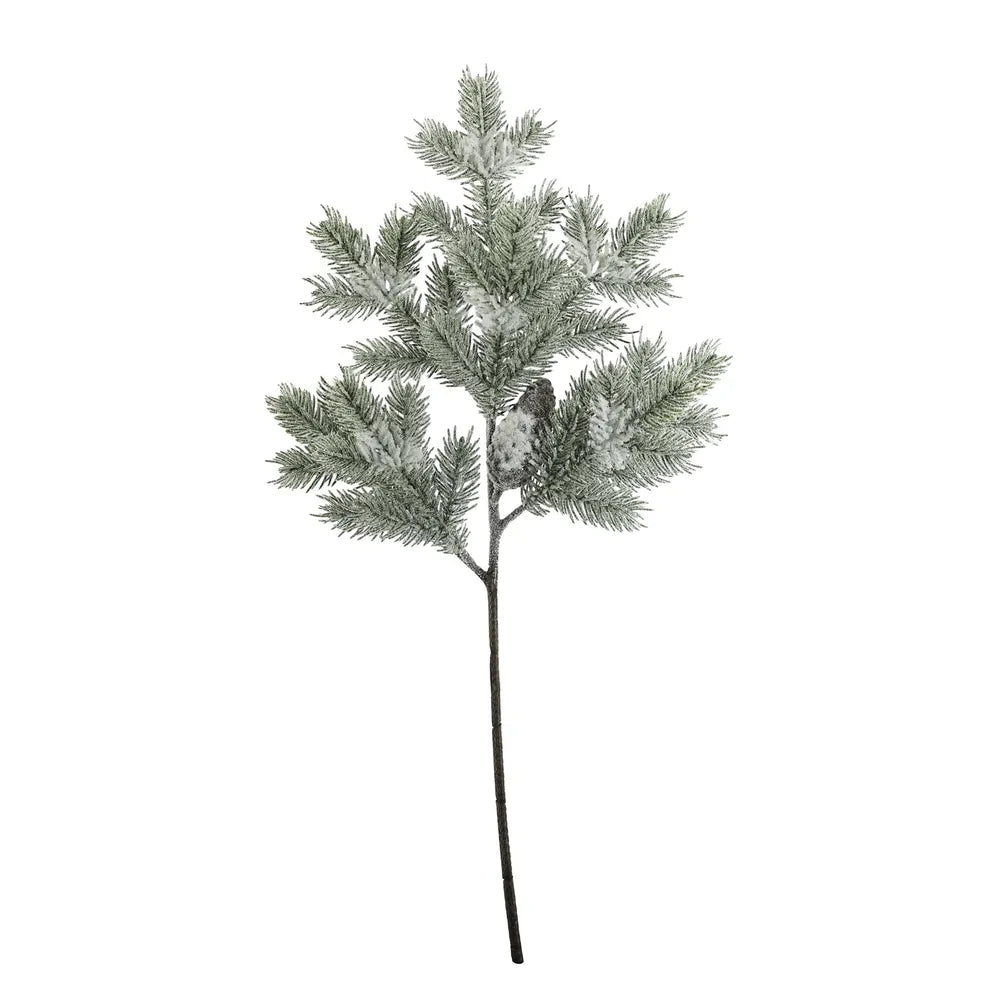 Pine stem with snow - 70cm