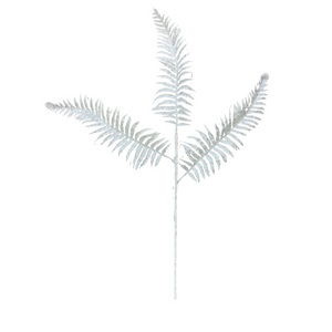 Glitter Boston fern white