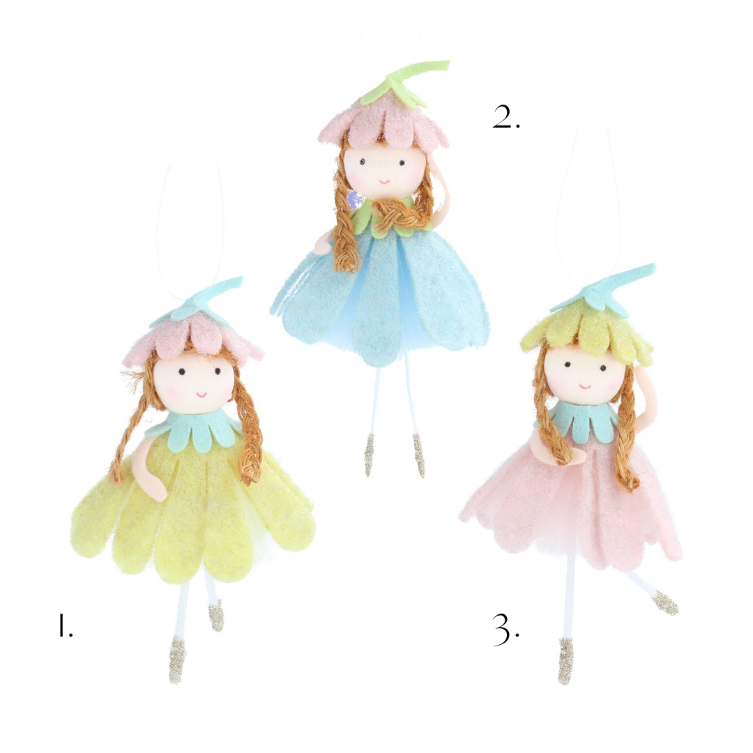 Fabric Easter fairy