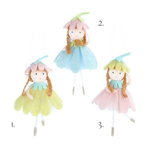 Fabric Easter fairy