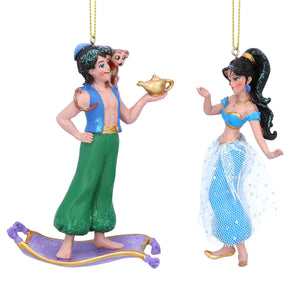 Aladdin / Jasmine hanging decorations