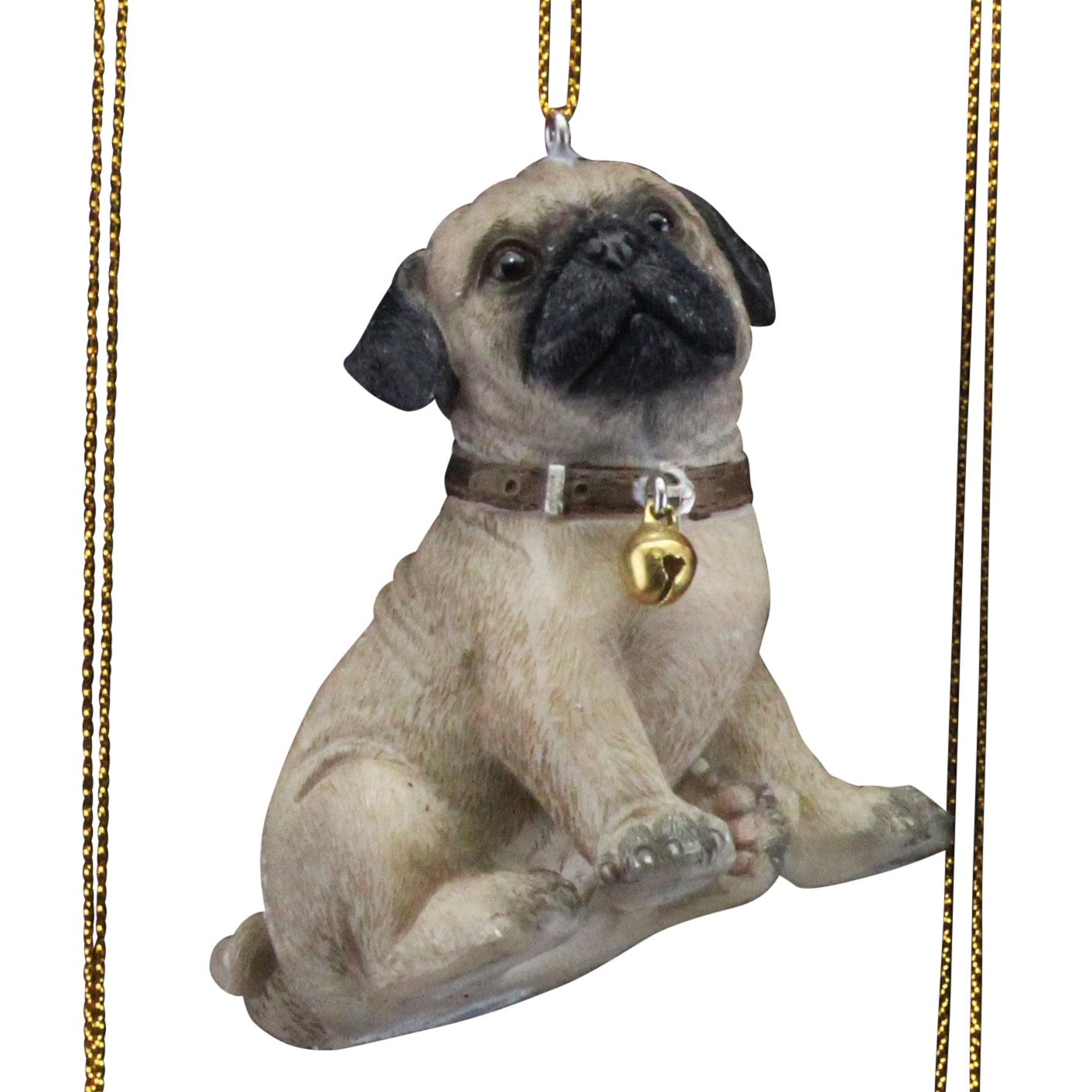 Canine friends hanging decorations