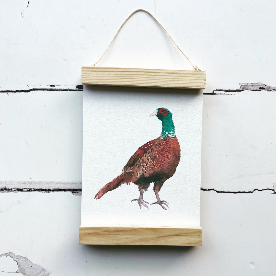 A5 Pheasant print- Danny