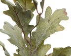 Subtle glitter oak leaf spray (Green tones)