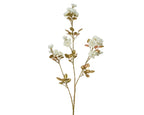 Christmas blossom in cream & gold