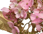 Christmas hydrangea in blush pink
