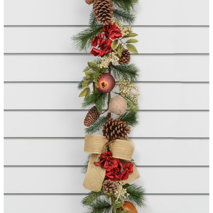 6 ft Fruit/cone garland