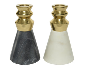 Marble candleholders