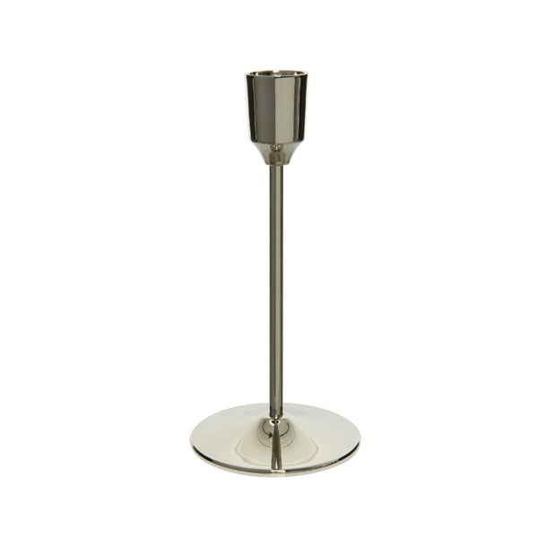 Silver candle holder small