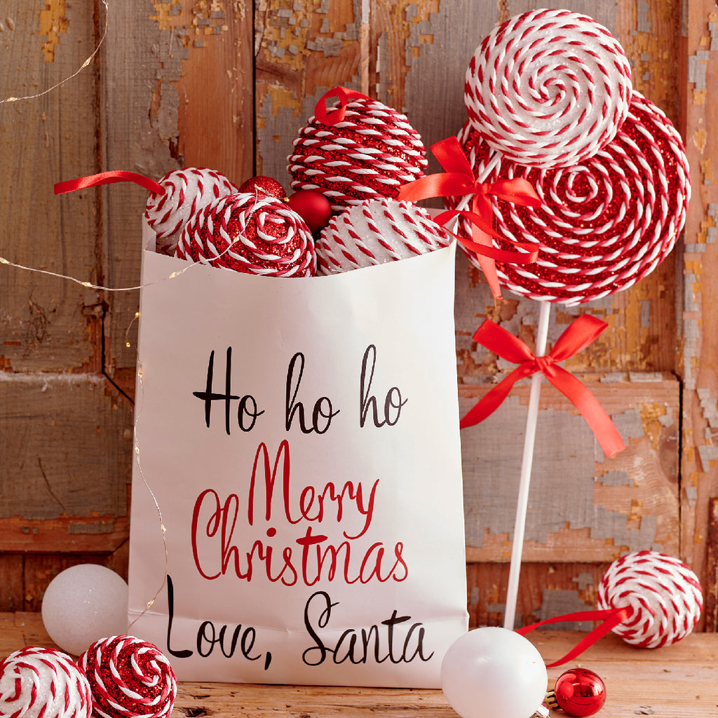 Candy cane foam lollipops (Small)