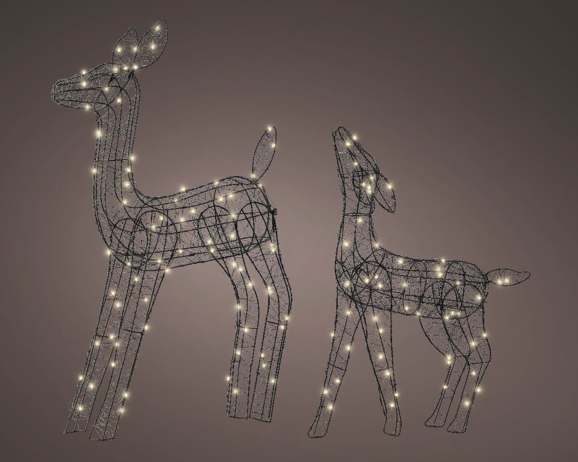 Micro LED metal deer set