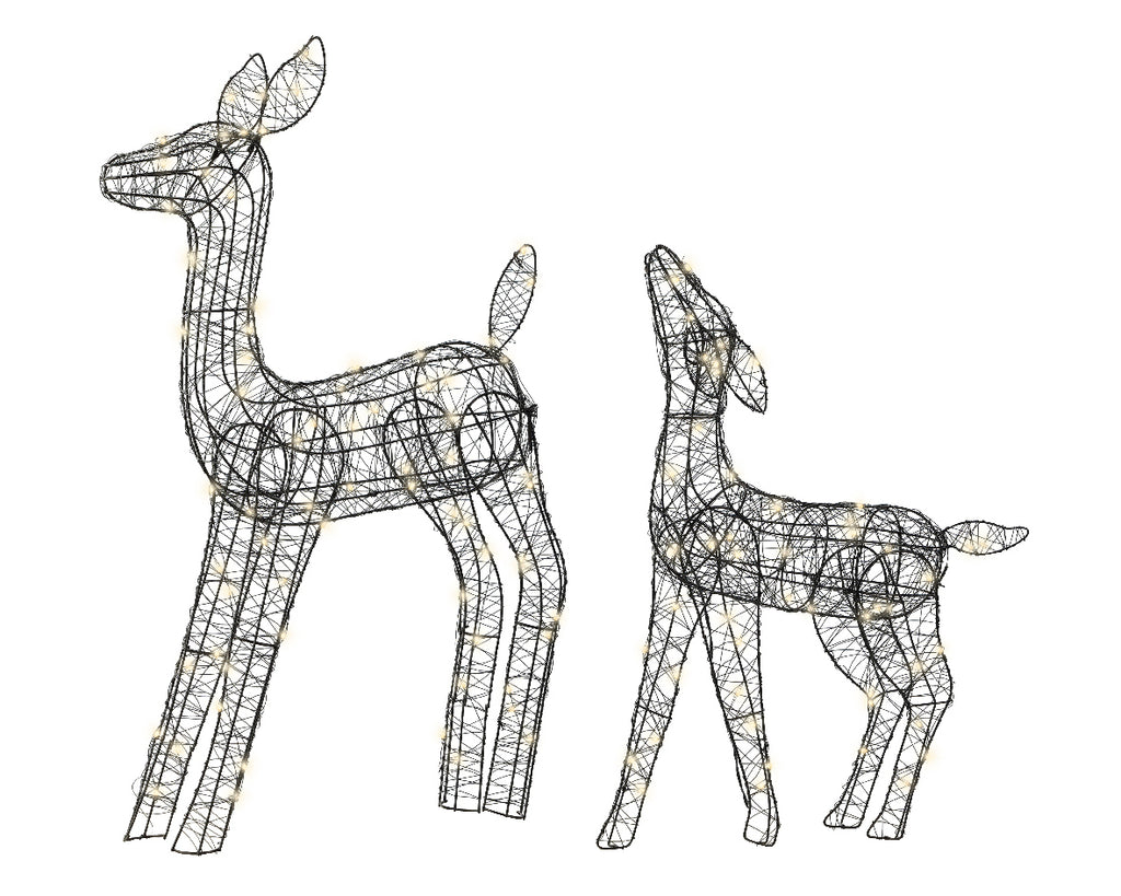 Micro LED metal deer set