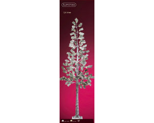 Snowy pine LED tree- 8ft