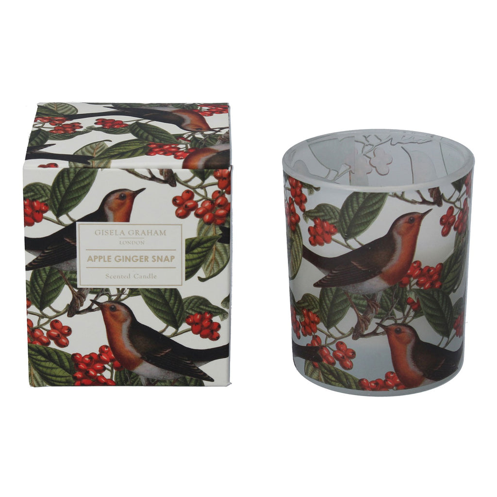 Robin - Apple & Ginger Snap - Large candle