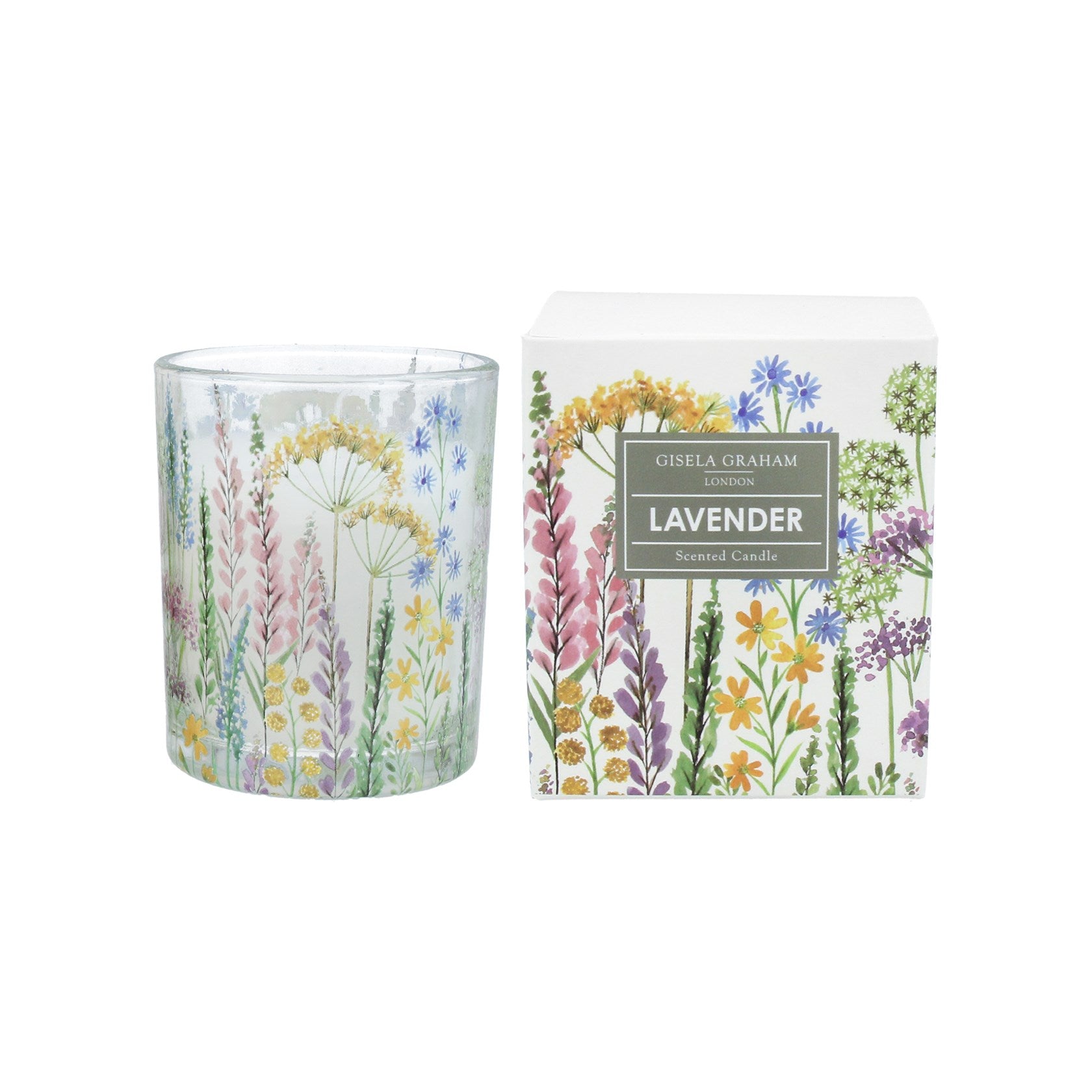 Spring meadow boxed candle
