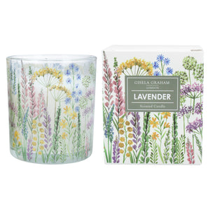 Spring meadow boxed candle