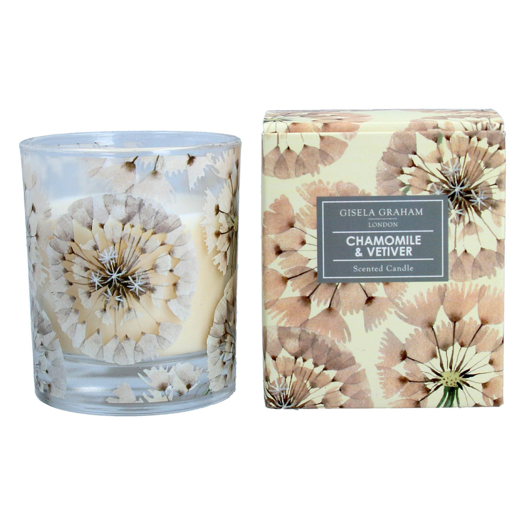 Chamomile & vetiver candle