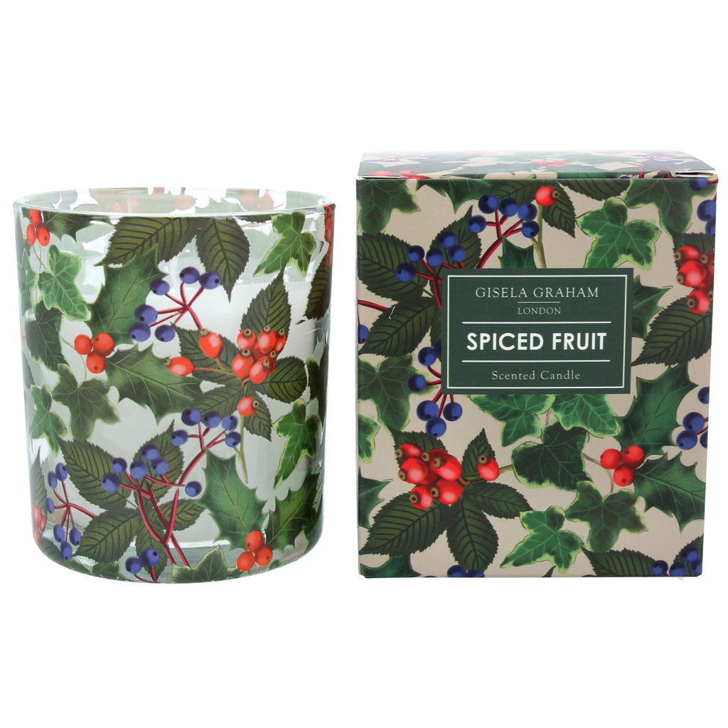 Spiced Fruit scented large candle