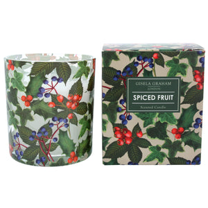 Spiced Fruit scented large candle