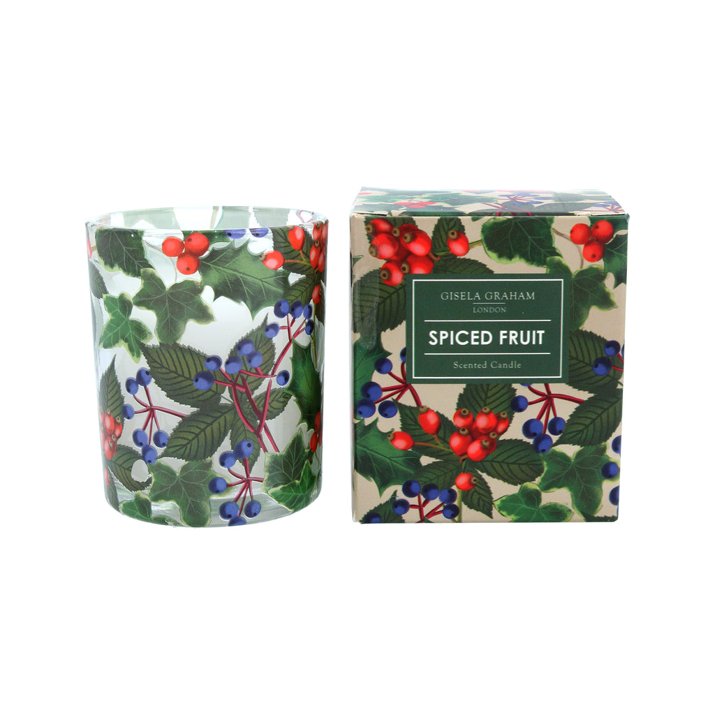 Spiced Fruit scented small candle