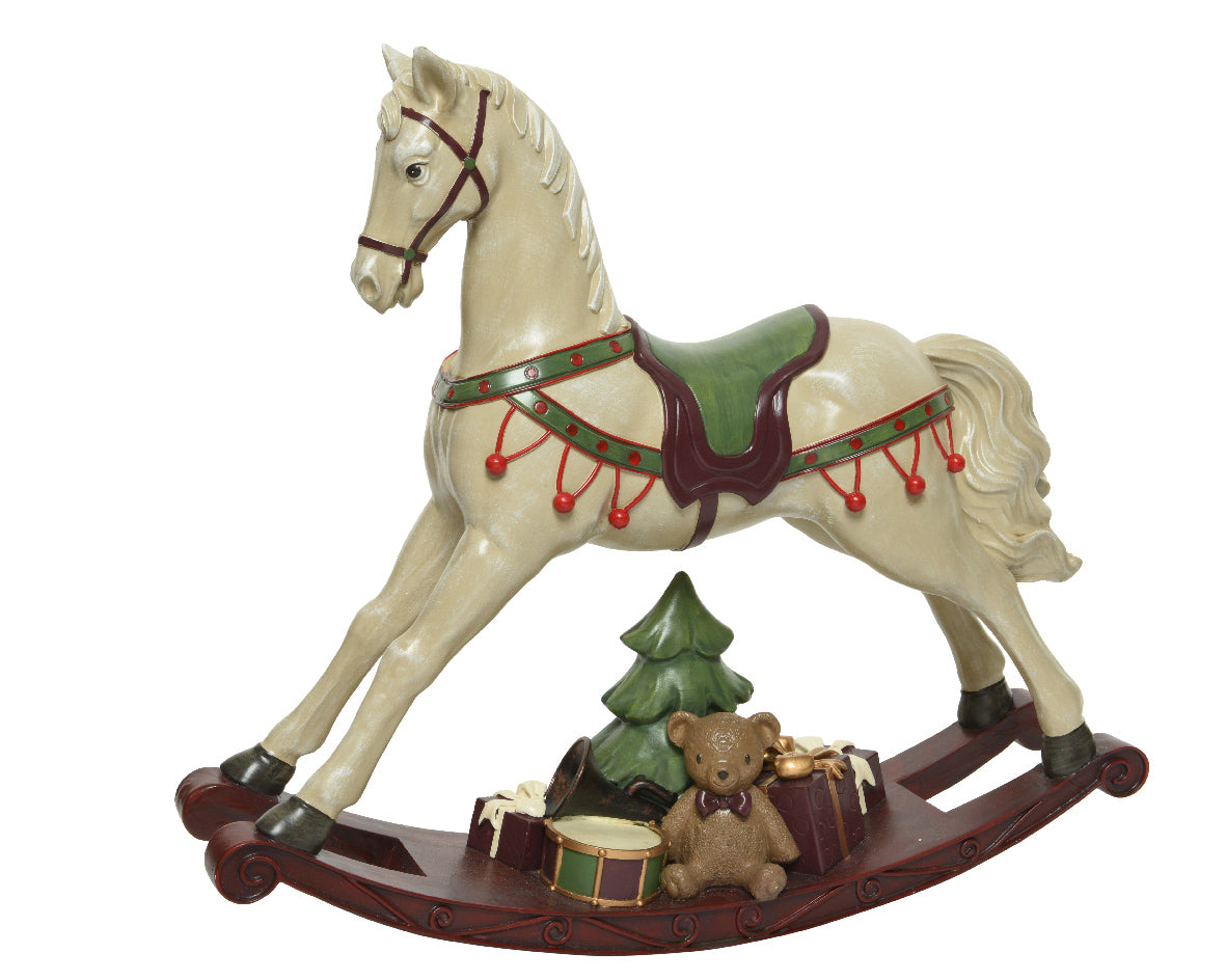 Traditional Christmas Rocking Horse