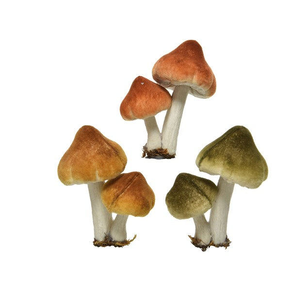 Mushroom/toadstool clips