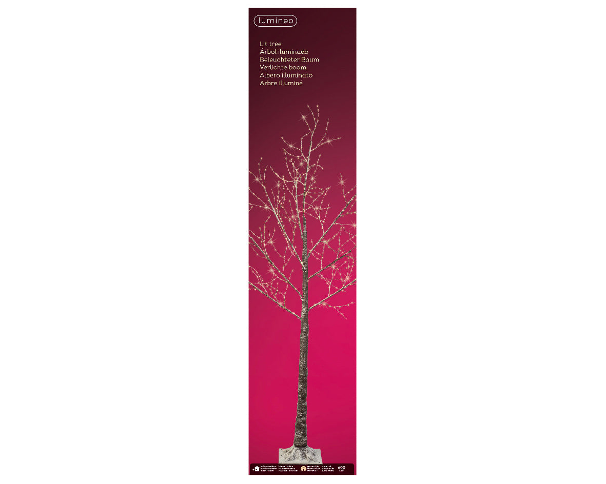 Micro LED light-up winter tree (180cmH)