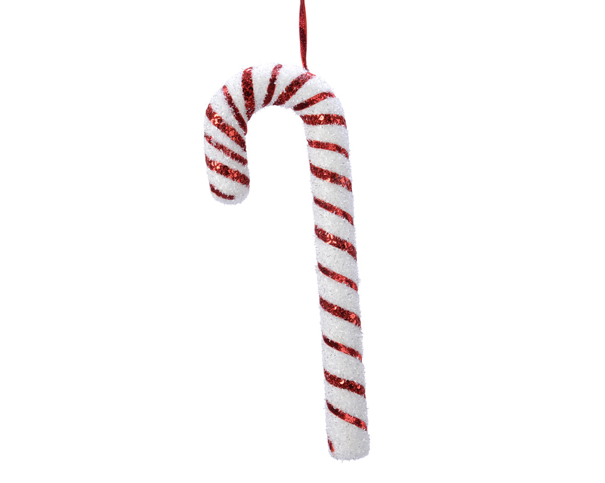 Foam candy cane hanging dec