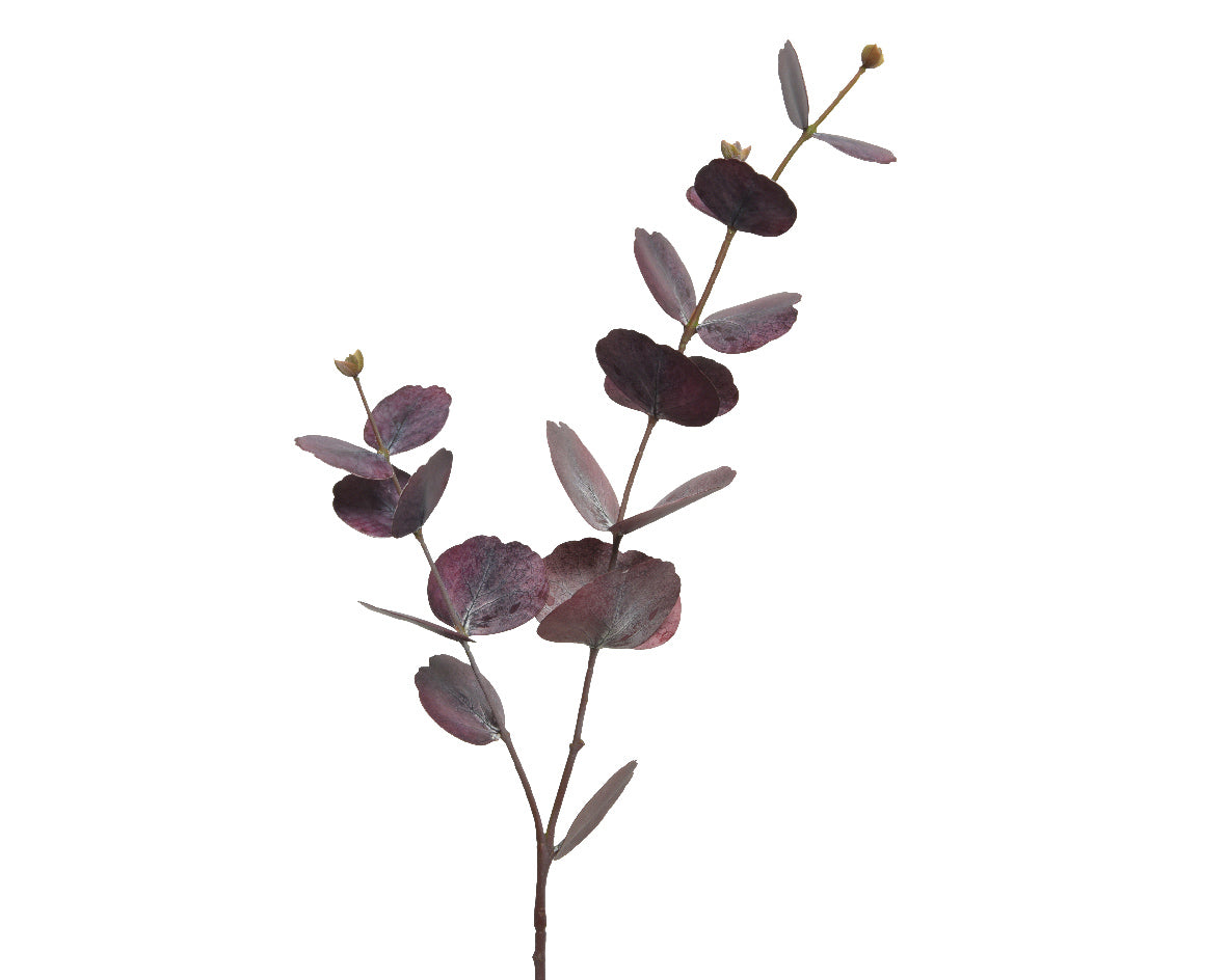 Real touch purple eucalyptus stem