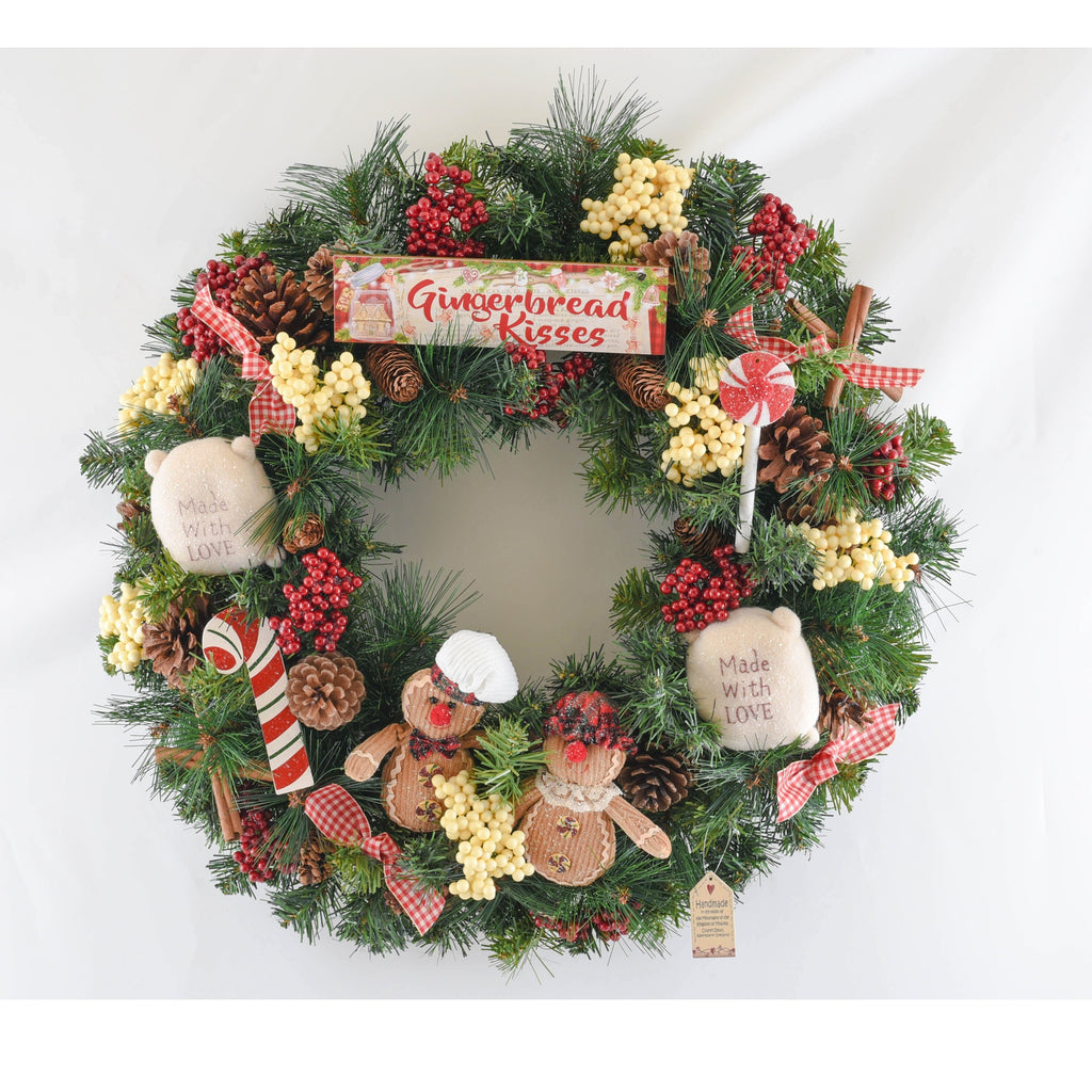 Gingerbread large wreath