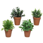 Faux mini plant in pot