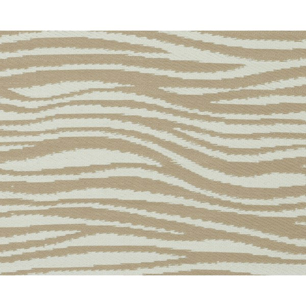 Zebra print outdoor rug