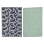 Leaf design outdoor rug