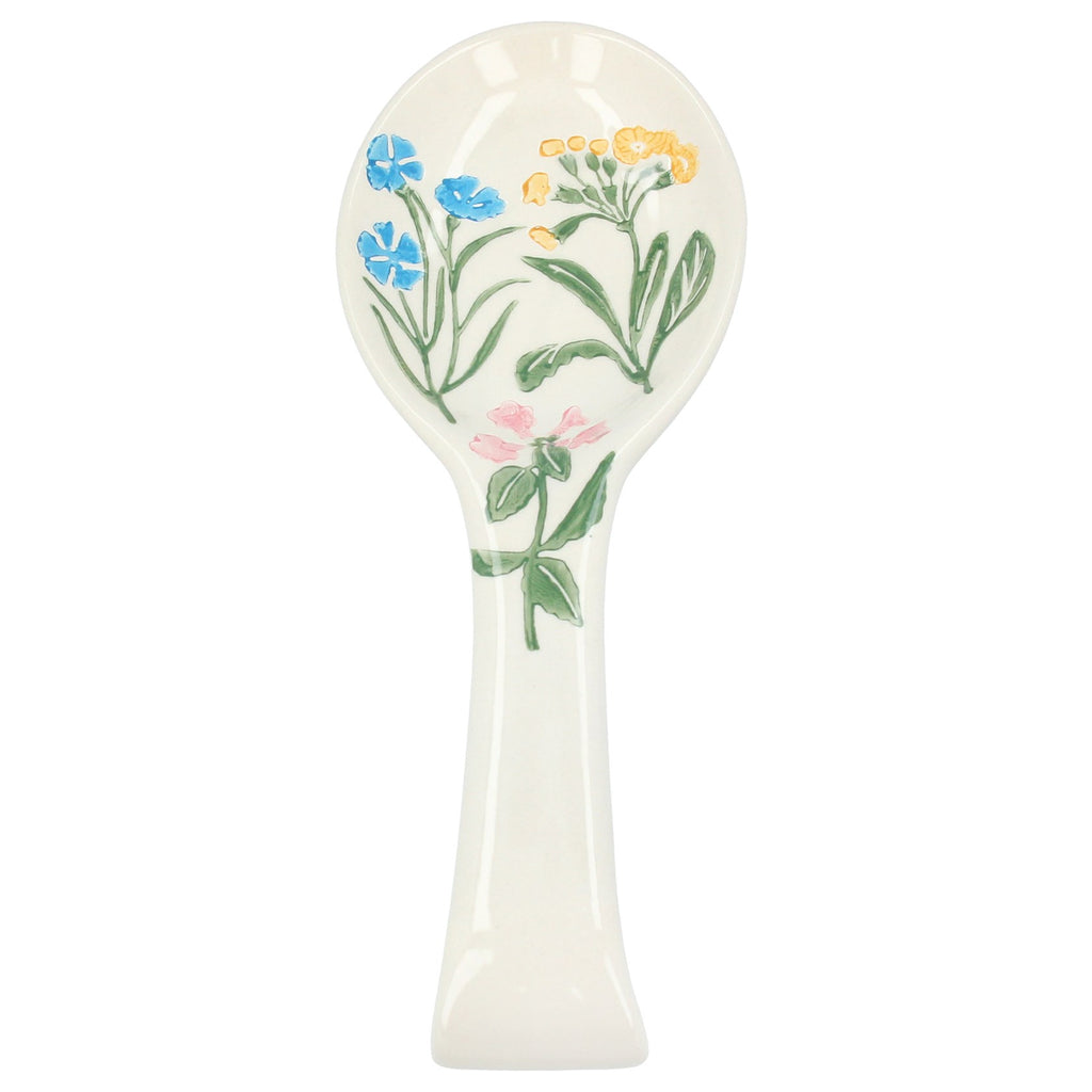 Primavera stoneware spoon rest