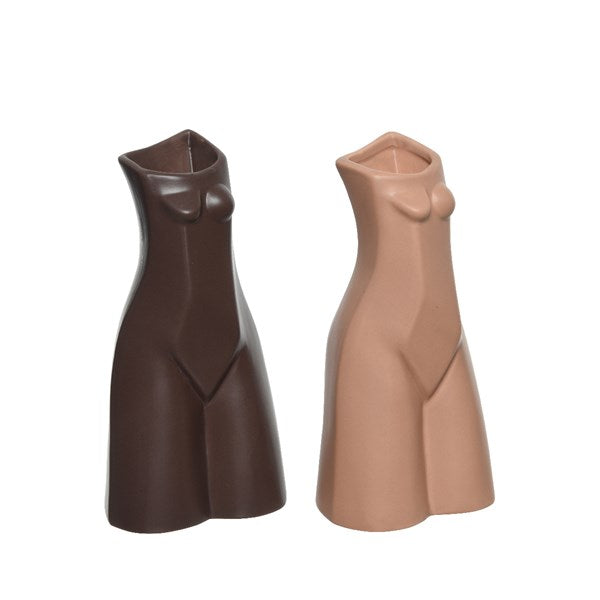 Small ceramic matt body vase