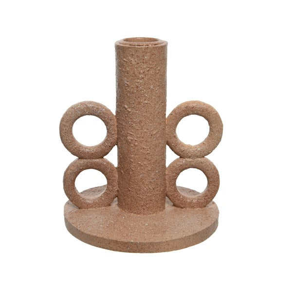 Candleholder-terracotta