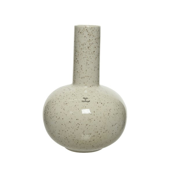 Speckled vase