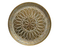 Gold decorative plate