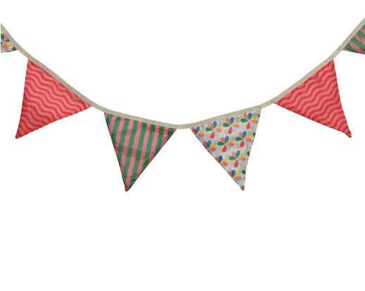 Multicoloured bunting