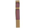 Dusky pink wax dinner candle