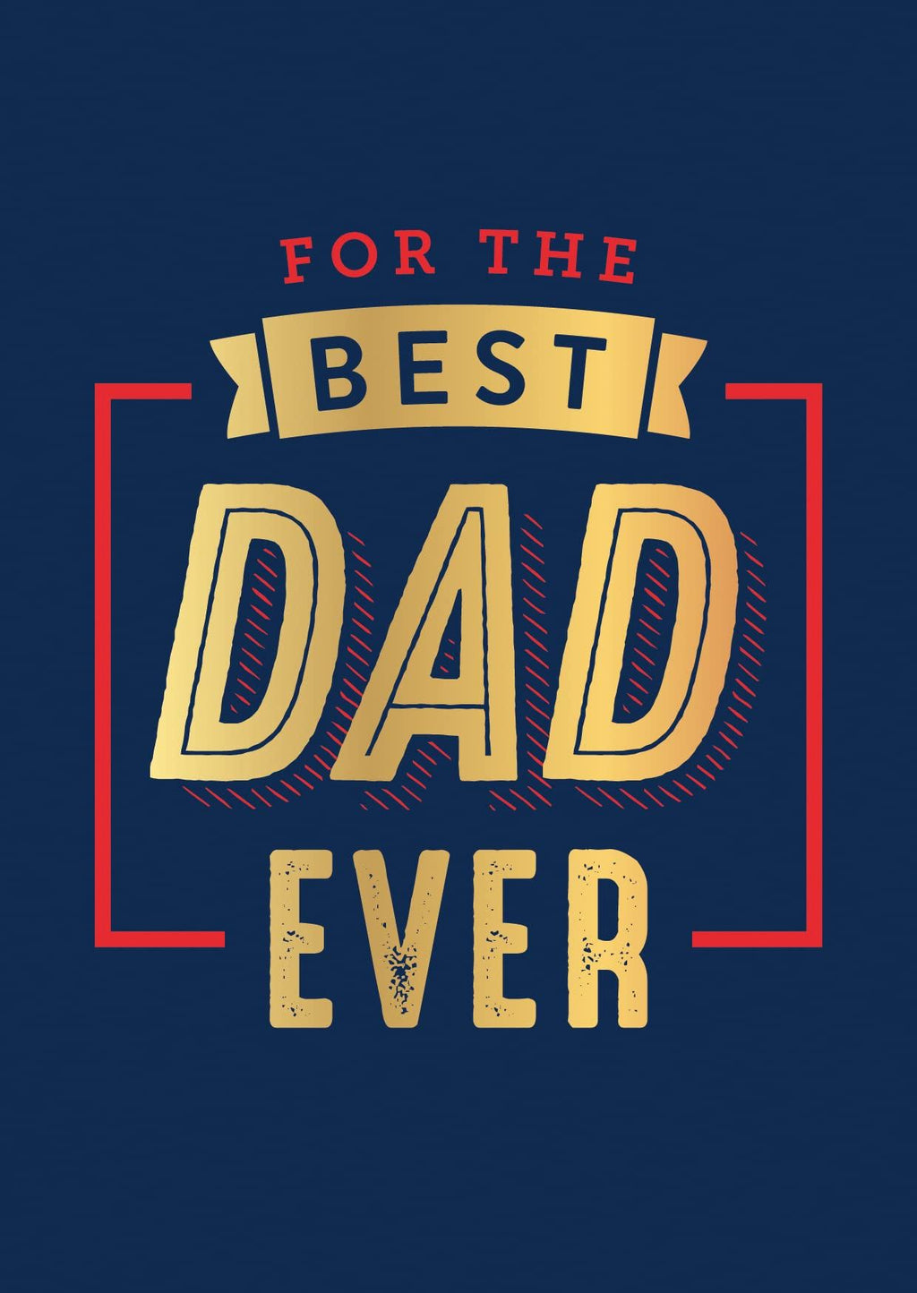 'For the best dad ever' book