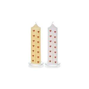 Robin pattern Advent Candle