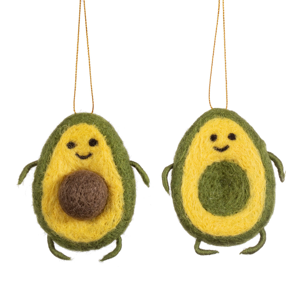 Avocuddle/avocado Christmas decorations