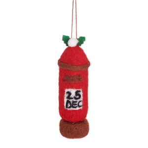 Felt Postbox decoration