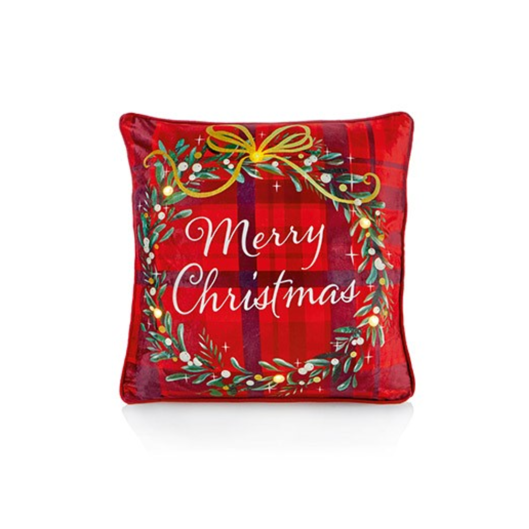 Red Merry Christmas cushion