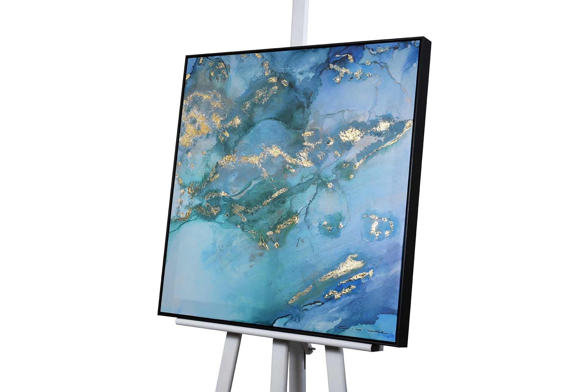 Maldives - Embellished canvas